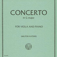 Georg Philipp Telemann - Viola Concerto in G Major, TWV 51:G9: IV. Presto notas para el fortepiano