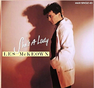 Les McKeown - She's A Lady notas para el fortepiano