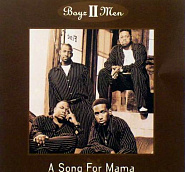 Boyz II Men - A Song for Mama notas para el fortepiano