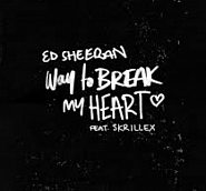 Ed Sheeran etc. - Way To Break My Heart notas para el fortepiano