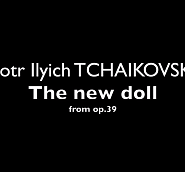 Pyotr Ilyich Tchaikovsky - Op. 39, No. 6 (The New Doll) notas para el fortepiano