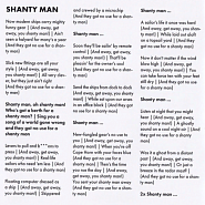 Nathan Evans - Shanty Man notas para el fortepiano