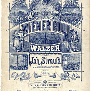 Johann Strauss II - Wiener Blut, Op.354 notas para el fortepiano