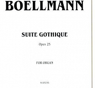 Leon Boellmann - Suite Gothique, Op.25: IV. Toccata notas para el fortepiano