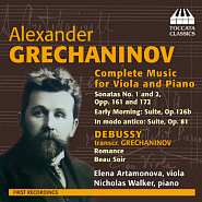 Alexander Gretchaninov - Sonata No. 2, Op. 172 notas para el fortepiano