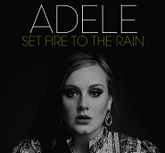 Adele - Set Fire To The Rain notas para el fortepiano