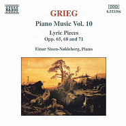 Edvard Grieg - Lyric Pieces, op.65. No. 2 Peasant's song notas para el fortepiano