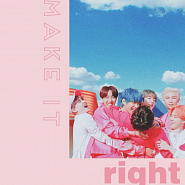 BTS - Make It Right notas para el fortepiano