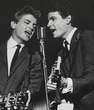 The Everly Brothers notas para el fortepiano