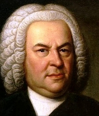 Johann Sebastian Bach notas para el fortepiano