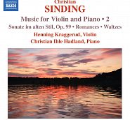 Christian Sinding - Abendstimmung, Op.120a notas para el fortepiano