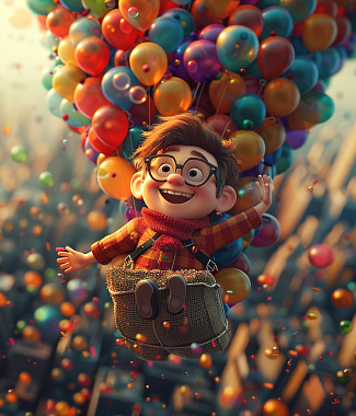 Notas de la caricatura 'Up'