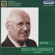 Bela Bartok - Violin Concerto No. 2, Sz. 112: I. Allegro non troppo notas para el fortepiano