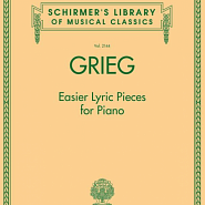 Edvard Grieg - Lyric Pieces, op.12. No. 2 Waltz notas para el fortepiano