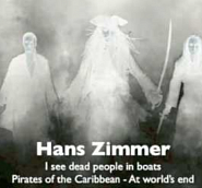 Hans Zimmer - I See Dead People In Boats notas para el fortepiano