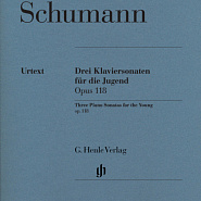 Robert Schumann - Sonata for the Young op. 118 № 1 notas para el fortepiano