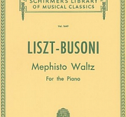 Franz Liszt - Mephisto Waltz No. 1 notas para el fortepiano
