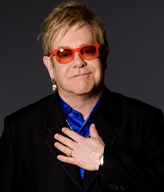Elton John notas para el fortepiano