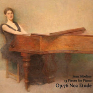 Jean Sibelius - Etude in A minor, op. 76 No. 2 notas para el fortepiano