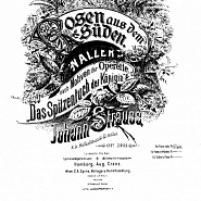 Johann Strauss II - Rosen aus dem Suden, Op. 388 notas para el fortepiano