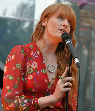 Florence + The Machine notas para el fortepiano