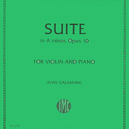 Christian Sinding - Suite in an Old Style in A minor, Op. 10: 1. Presto notas para el fortepiano