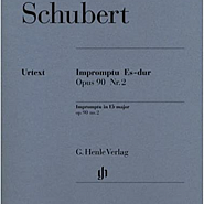 Franz Schubert - Impromptu No.2 Allegro In E Flat major, D.899 Op.90 notas para el fortepiano