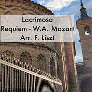 Franz Liszt - Lacrimosa aus Mozart's Requiem notas para el fortepiano
