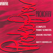 Sergei Prokofiev - Visions fugitives op. 22 No. 1 Lentamente notas para el fortepiano