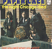 Paper Lace - The Night Chicago Died notas para el fortepiano