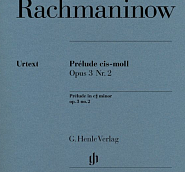 Sergei Rachmaninoff - Prelude op. 3 number 2 notas para el fortepiano