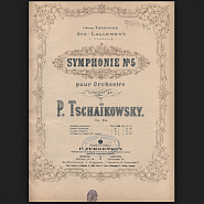 Pyotr Ilyich Tchaikovsky - Тема из симфонии №5, часть 2 notas para el fortepiano