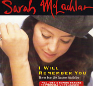Sarah McLachlan - I Will Remember You notas para el fortepiano