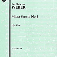 Carl Maria Von Weber - Missa Sancta No.1, Op.75a: II. Gloria notas para el fortepiano