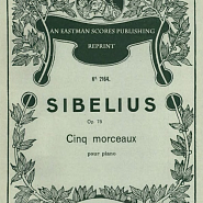 Jean Sibelius - The Spruce Op.75 No.5 notas para el fortepiano