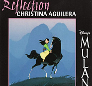 Christina Aguilera - Reflection notas para el fortepiano