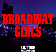 Lil Durk etc. - Broadway Girls notas para el fortepiano