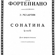 Erkki Melartin - Сонатина соч. 84, №. 2 notas para el fortepiano