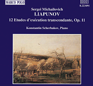 Sergei Lyapunov - Transcendental etude op. 11: No.10 Lezghinka notas para el fortepiano