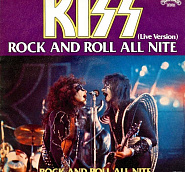 Kiss - Rock And Roll All Nite notas para el fortepiano