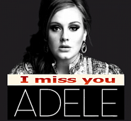 Adele - I Miss You notas para el fortepiano
