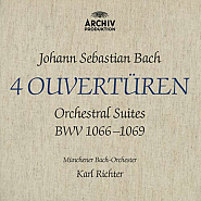 Johann Sebastian Bach - Orchestral Suite No. 2 in B Minor, BWV 1067 – Menuet notas para el fortepiano