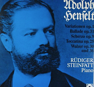 Adolf von Henselt - Toccatina, Op.25 notas para el fortepiano
