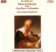 Jean-Philippe Rameau - La Dauphine, RCT 12 notas para el fortepiano