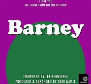 Barney & Friends - I Love You notas para el fortepiano