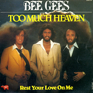 Bee Gees - Too Much Heaven notas para el fortepiano
