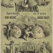 Jacques Offenbach - Overture to 'La vie parisienne' notas para el fortepiano