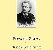 Edvard Grieg - Lyric Pieces, op.38. No. 2 Folk-song notas para el fortepiano