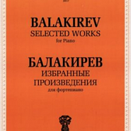 Mily Balakirev - Au jardin notas para el fortepiano