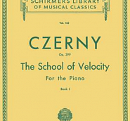 Carl Czerny - The School Of Velocity Op. 299, 1. Presto notas para el fortepiano
